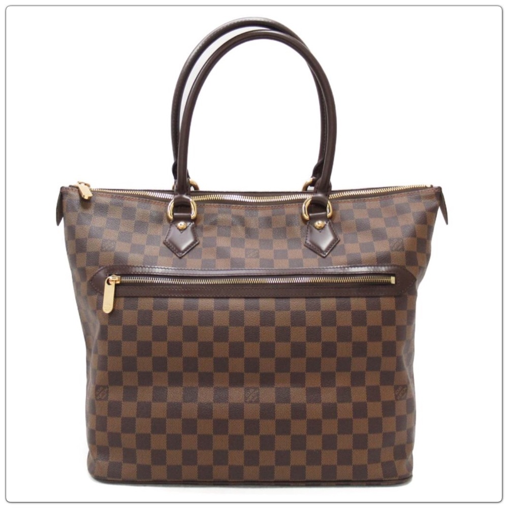 Louis Vuitton Damier Ebene Saleya GM